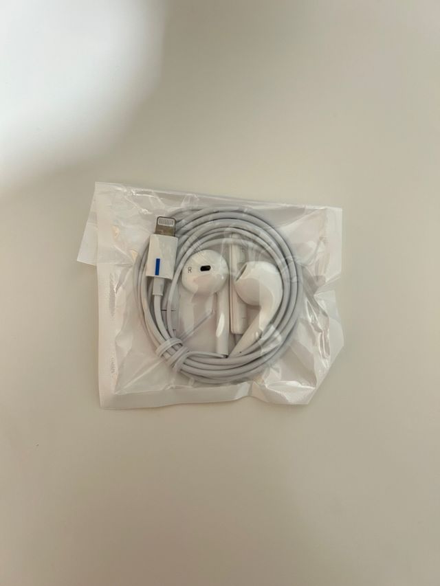 Auricolari iPhone Lightning Bianchi