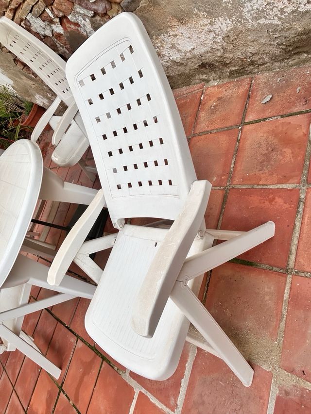 Conjunto Mesa y Sillas Jardín con Sombrilla