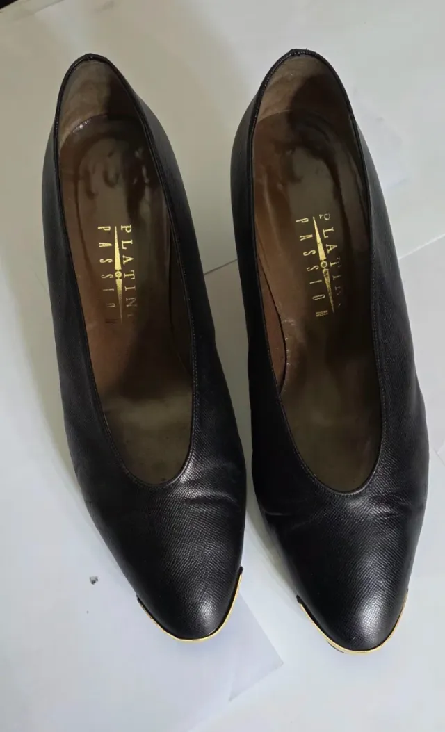 Zapatos de fiesta Platino Talla 37