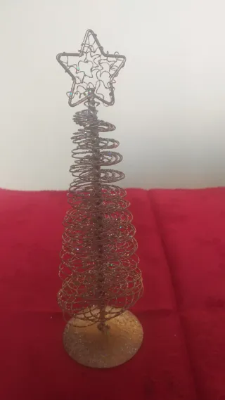 Set di 3 alberi decorativi per Natale