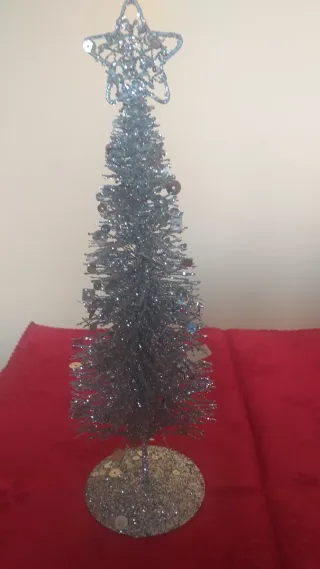 Set di 3 alberi decorativi per Natale