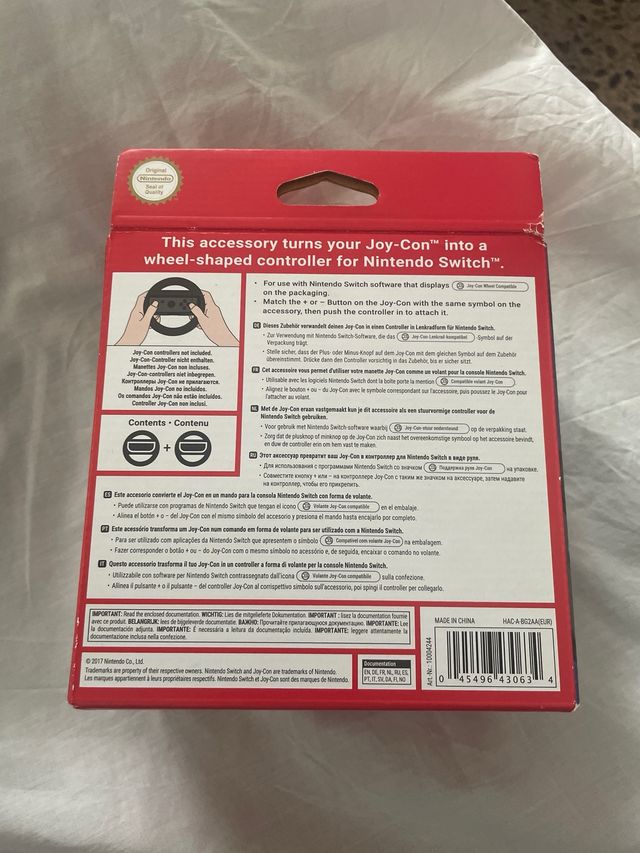 Mandos Volante Nintendo Switch Joy-Con