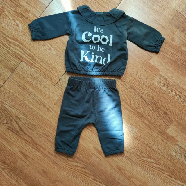 Completo bambina It's Cool to be Kind 0-3mesi