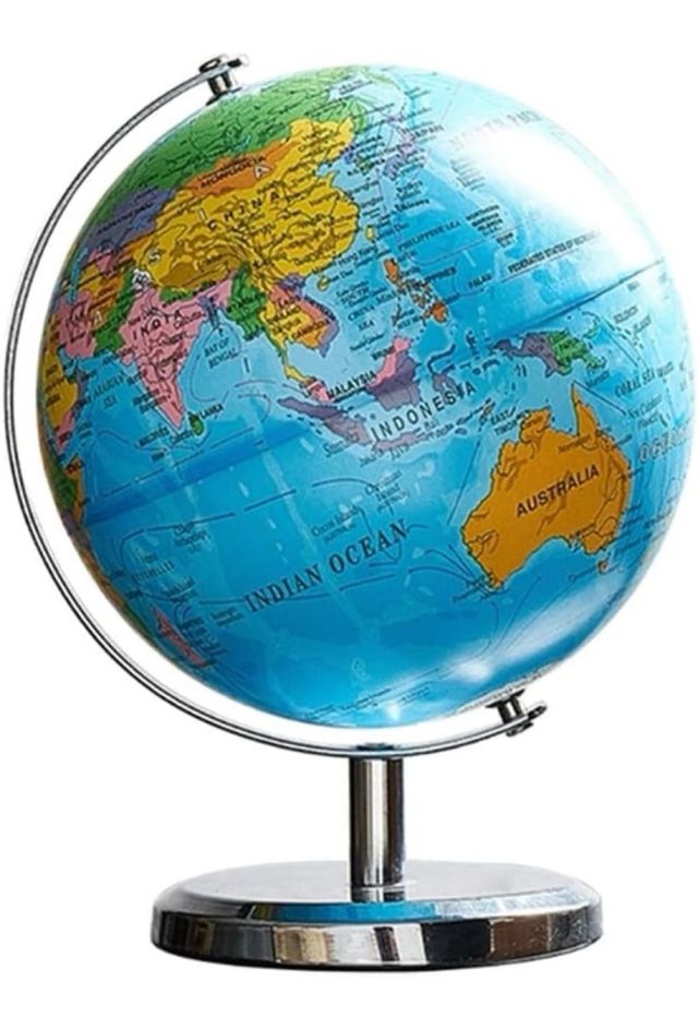 Globo Terráqueo 20cm Mapa Político Inglês