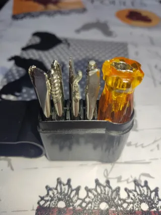 Destornillador con puntas intercambiables