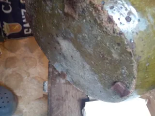 Cántaro esmaltado s.xviii 39x33cm