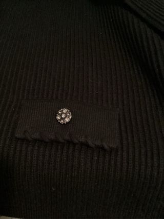 Giacca lana nera vintage tg 50