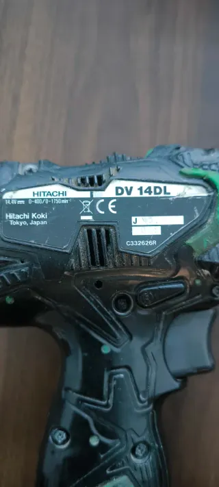 Taladro Hitachi DV 14DL averiado
