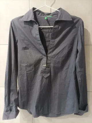 Camisa Benetton gris
