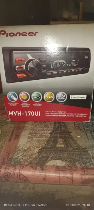 Radio Coche Pioneer MVH-170UI