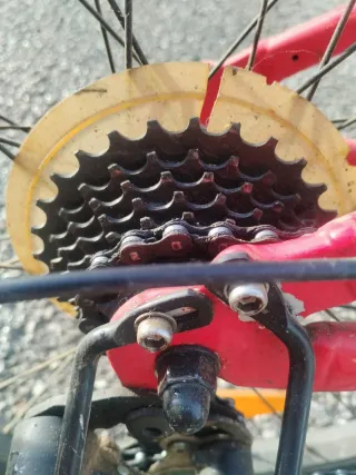 Bicicleta Infantil Giant XTC Roja