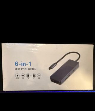 Adaptador USB-C 6 en 1 HDMI USB 3.0