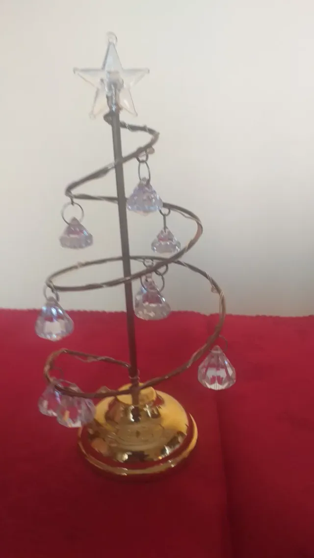 Árvore de Natal Decorativa Dourada