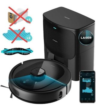 Robot Aspirador y Friegasuelos Conga 7490