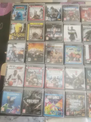 Lote Juegos PS3: Acción, Deportes y Más