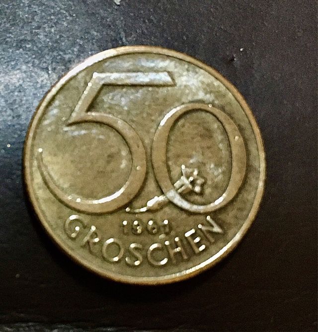 Austria 50 Centavos 1961