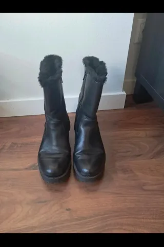 Botas Mactex Negras con Forro de Pelo