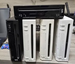 Nintendo Wii Console Nera e Bianca