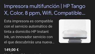 HP Tango - Impresora tinta Wi-Fi
