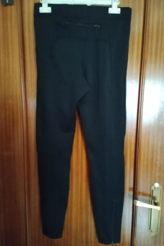 Pantalones/leggings deportivos runner Mizuno negro