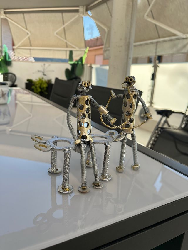 Escultura Arte Reciclado Industrial