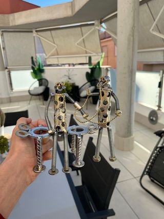 Escultura Arte Reciclado Industrial