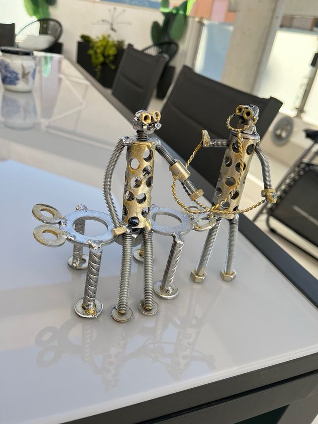 Escultura Arte Reciclado Industrial