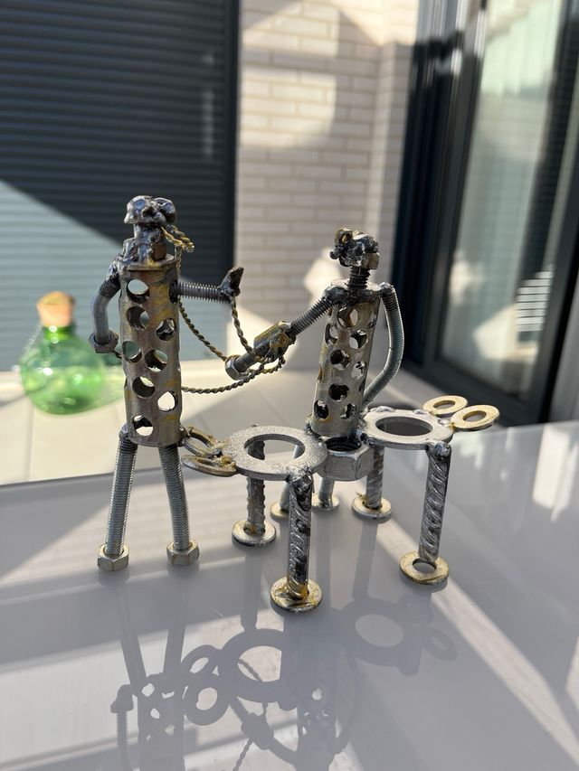 Escultura Arte Reciclado Industrial