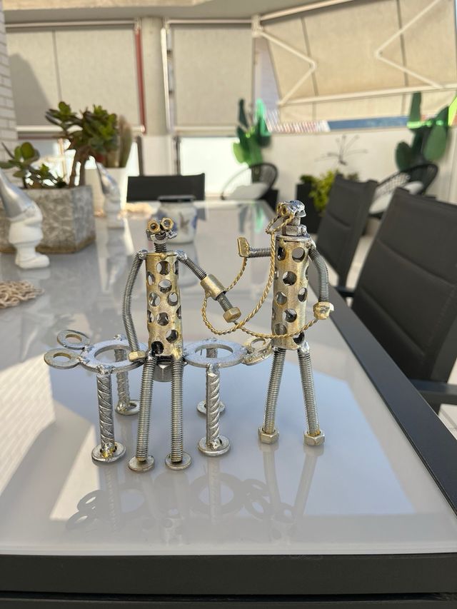 Escultura Arte Reciclado Industrial