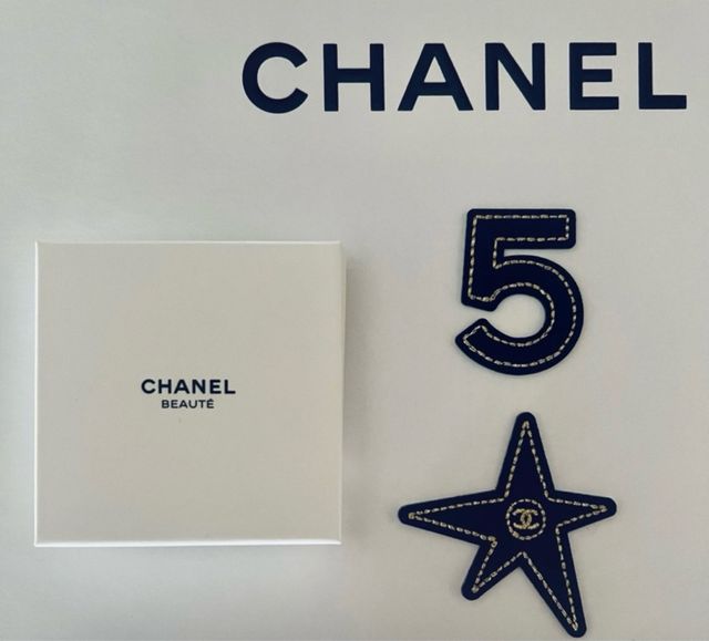 CHANEL STICKERS / CHANEL FABRIC STICKERS
