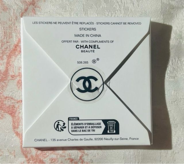 CHANEL STICKERS / CHANEL FABRIC STICKERS