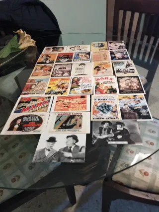 27 Cartoline di Film del Cinema Muta Classico