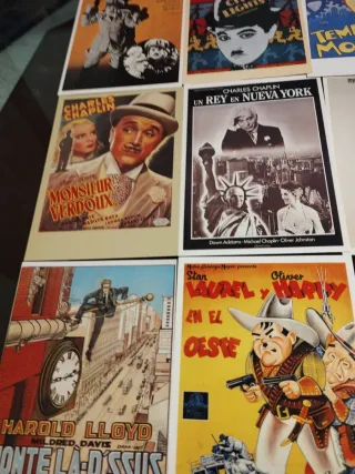 27 Cartoline di Film del Cinema Muta Classico