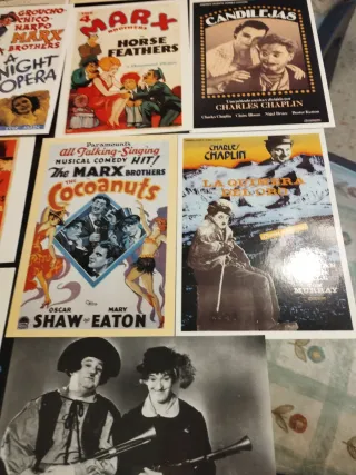 27 Cartoline di Film del Cinema Muta Classico