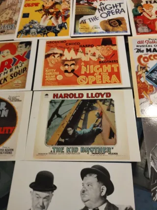 27 Cartoline di Film del Cinema Muta Classico