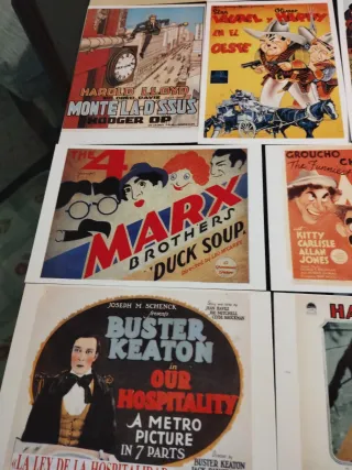 27 Cartoline di Film del Cinema Muta Classico