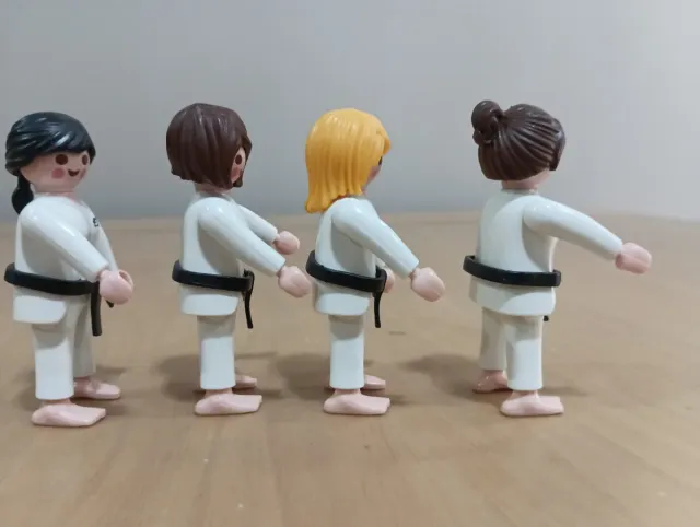 Playmobil 4 donne karateka