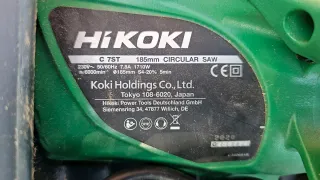 Sierra Circular HIKOKI con maletín