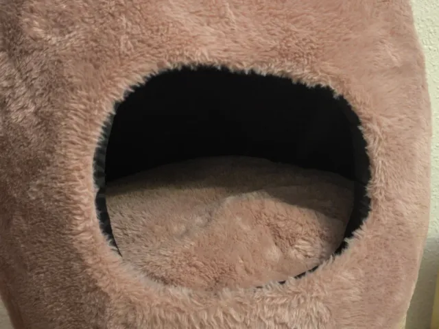 Cama para gato suave y cálida