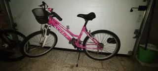 Bicicleta infantil rosa WRB talla 24 pulgadas