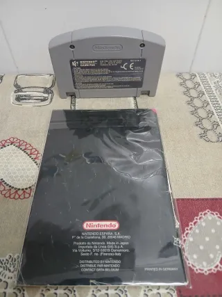 Lote 5 juegos N64 con manuales