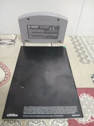 Lote 5 juegos N64 con manuales