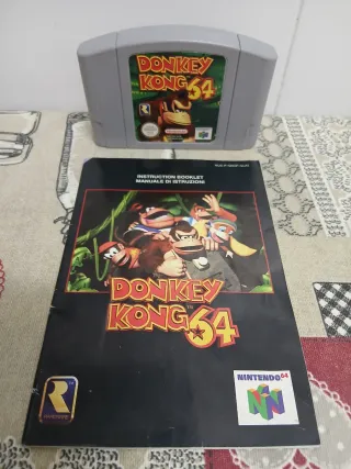 Lote 5 juegos N64 con manuales