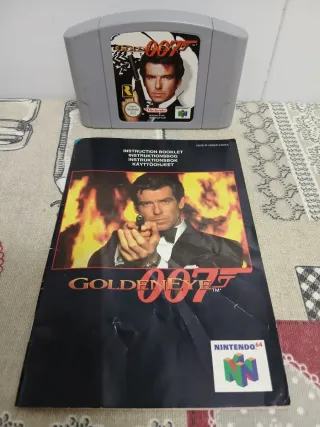 Lote 5 juegos N64 con manuales