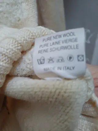 Cardigan in pura lana con zip