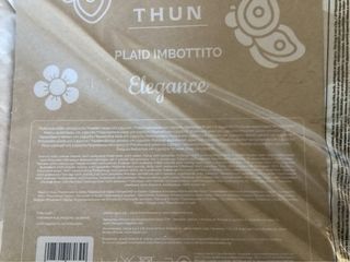 Plaid Thun Imbottito Elegance Beige