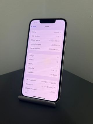 Apple iPhone 13 Mini 256gb Rosa Grado A+ Bat. 100%