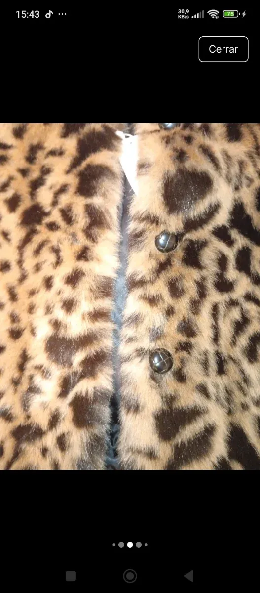 Abrigo Piel Sintética Mujer Mango