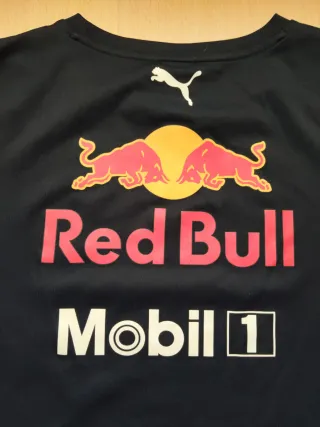 Camiseta Red Bull Racing Aston Martin Negra. E