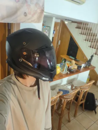 Casco de moto Just1, J14 Carbon Talla S,sin visera